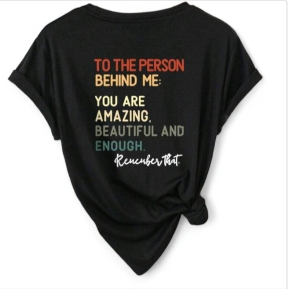 "You Matter" Slogan Graphic Tee